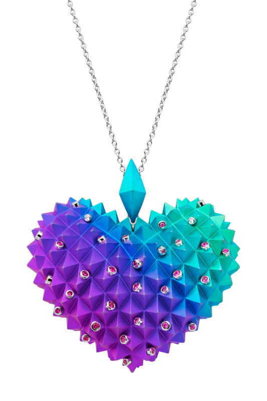 The Spiky Heart pendant