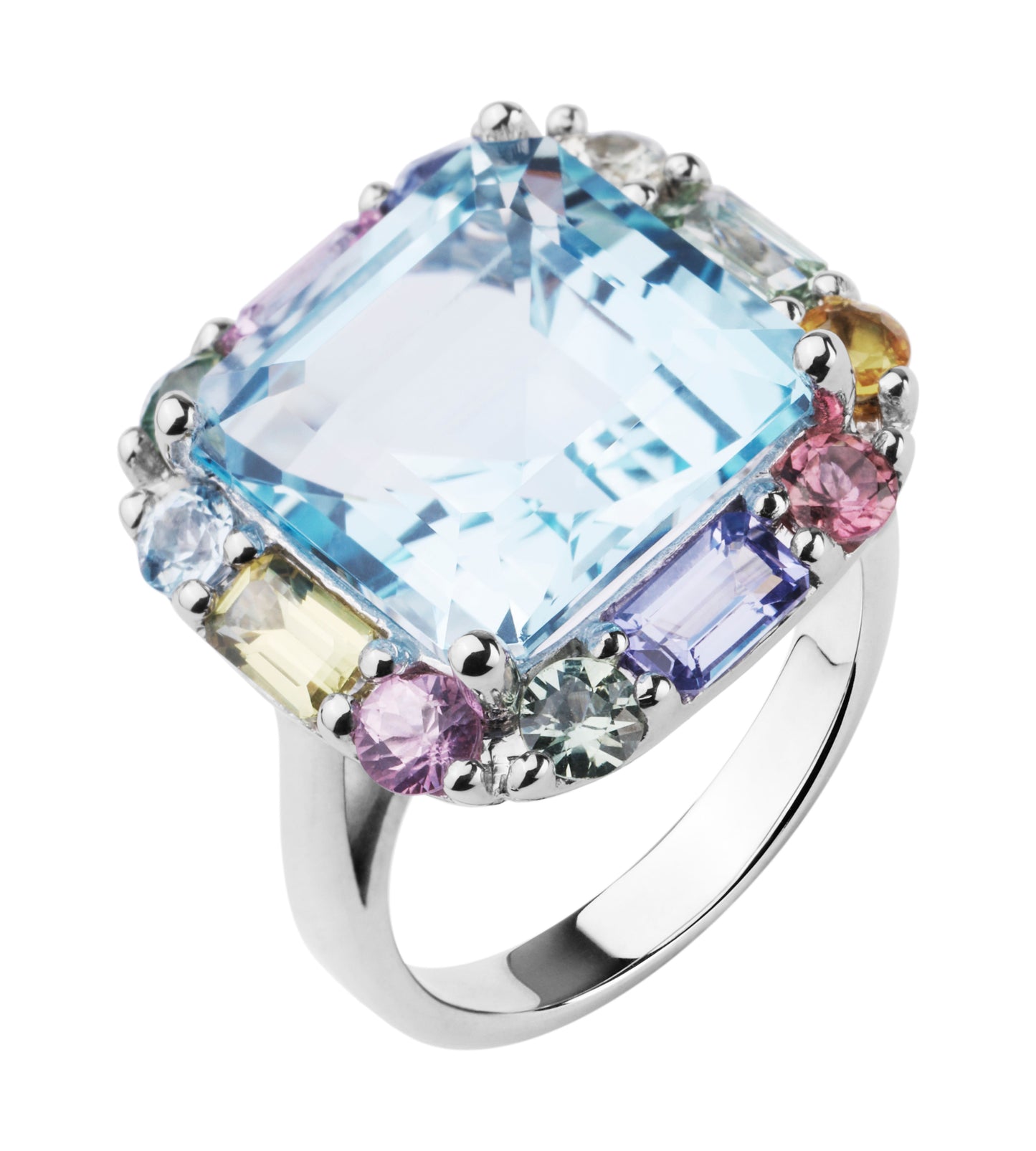 Silver Ring Over the rainbow