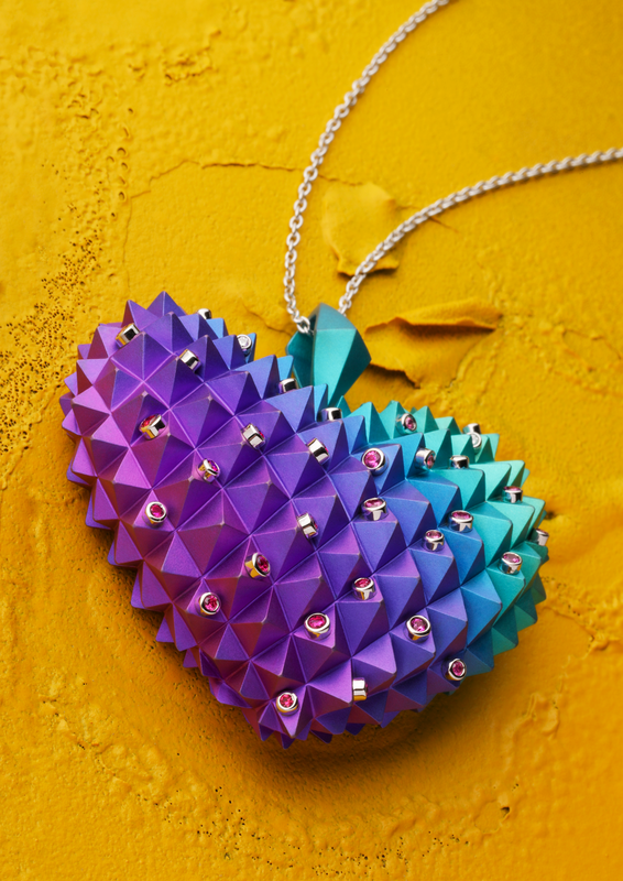 The Spiky Heart pendant