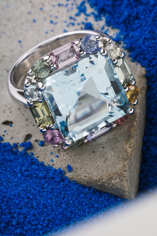 Silver Ring Over the rainbow